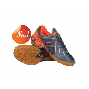 Apacs SP609-YS Shoe - Grey/Orange